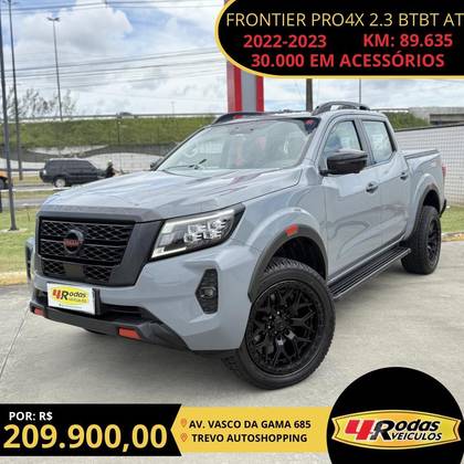 NISSAN FRONTIER 2.3 16V TURBO DIESEL PRO4X CD 4X4 AUTOMÁTICO